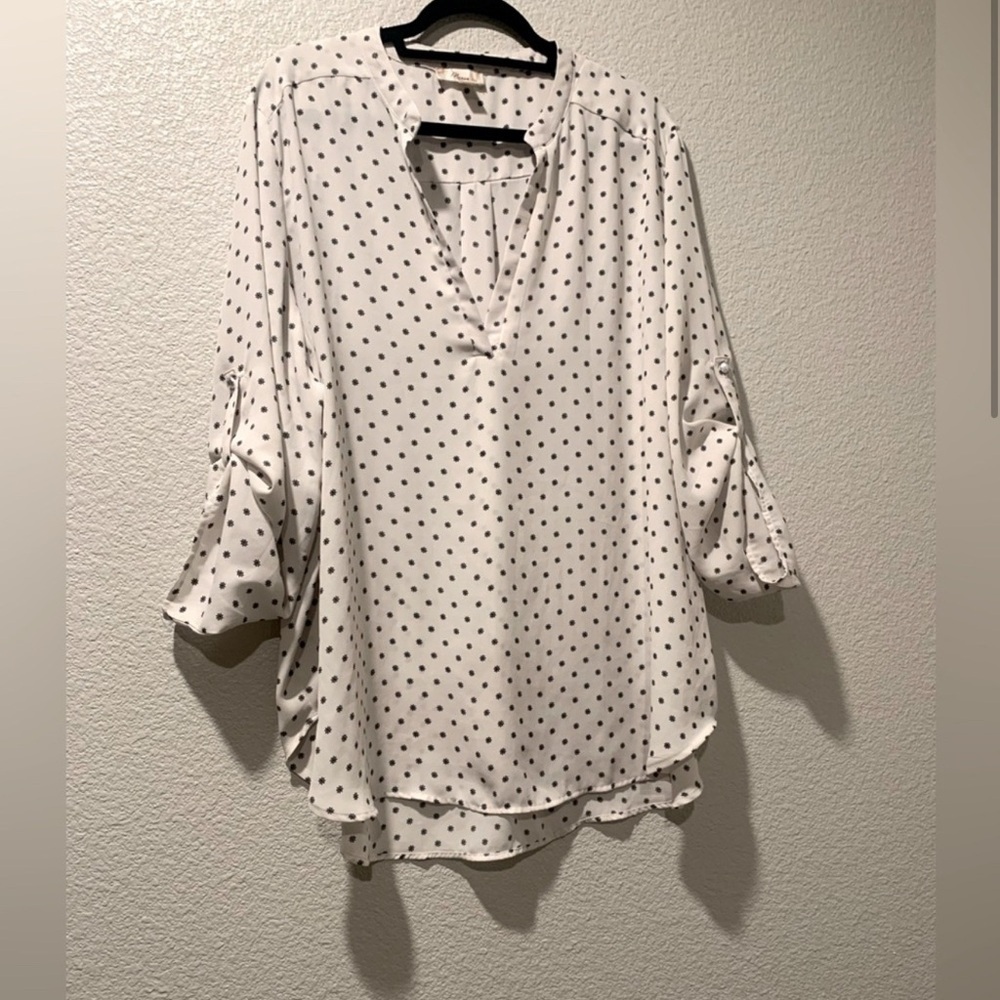Misia Boho Flowy Blouse Size 3X